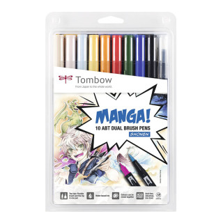 Tombow - ABT - Set de 10 - Manga - Shonen