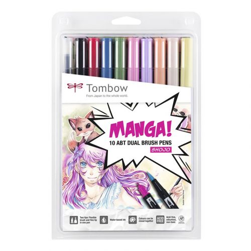 Tombow - ABT - Set of 10 - Manga - Shojo
