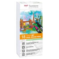 Tombow - ABT - Set de 18 - Couleurs Pastels
