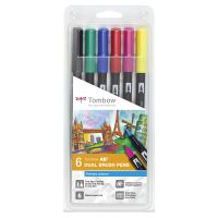Tombow - ABT - Set de 6 - Couleurs Primaires