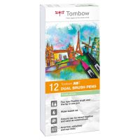Tombow - ABT - Set de 12 - Couleurs Pastels