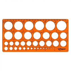 Maped - Trace-Cercles - Ø1mm à Ø35mm