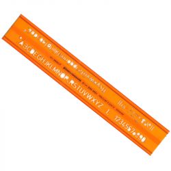 STANDARDGRAPH - Trace Lettres - ISO - 7mm - 2024 - DIN1451/4