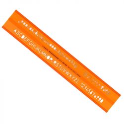 STANDARDGRAPH - Trace Lettres - ISO - 12mm - 2024 - DIN1451/4