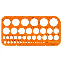 STANDARDGRAPH - Circle Template - OZ - 1315F - Odd & Even