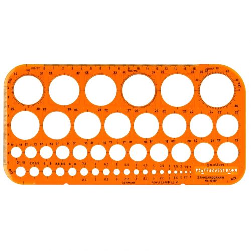 STANDARDGRAPH - Trace Cercles - OZ - 1315F - Pair & Impair
