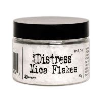 Tim Holtz - Distress Mica Flakes - Fragments de Mica (Gros) - Pearl - 50g
