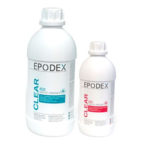 EPODEX - Résine Époxy - Transparent / Incolore - 1,5kg - ECO System (1CM)