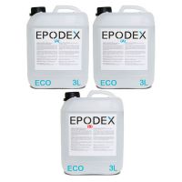 EPODEX - Résine Époxy - Transparent / Incolore - 9kg - ECO System (1CM)