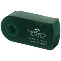 Faber-Castell - Double Hole - Sharpener Box - CASTELL 9000 - Dark Green