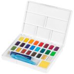 Faber-Castell - Watercolours in Pans - Set of 24