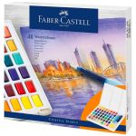 Faber-Castell - Watercolours in Pans - Set of 48