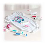 Faber-Castell - Set of 5 Textile Markers - "Pastels" Pack