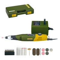 PROXXON - MICROMOT 60/E - Set de Gravure-Modelisme Avec Perceuse-Fraiseuse - 12V (Transfo Inclus)