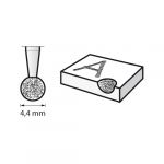 DREMEL - Diamond Wheel Point (2) - 7105 - Ø4.4mm