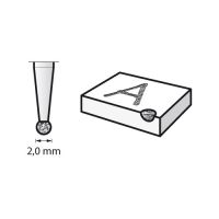DREMEL - Diamond Wheel Point (2) - 7103 - Ø2.0mm