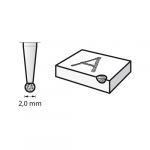 DREMEL - Diamond Wheel Point (2) - 7103 - Ø2.0mm