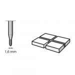 DREMEL - Fraise à Déjointer en Carbure - Pour Joints Carrelage - Ø1.6mm (569)