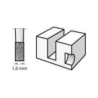 DREMEL - Engraving Cutter (3) - Ø1,6mm (113)