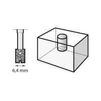 DREMEL - Foret pour Verre (663) - Diamanté (663)