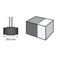 DREMEL - Flap Wheel - Ø28mm - 9.5mm - Grain 80 (502)
