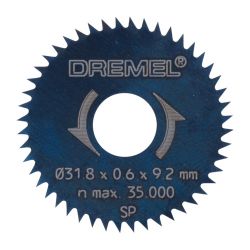 DREMEL - Scie Circulaire Ø32 pour 670 (2) - Rip / Cross-Cut Blade (546)