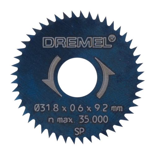 DREMEL - Lames à Refendre / Tronçonner (2) - Scie Circulaire Ø32 pour 670 (546)