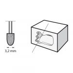 DREMEL - Silicon Carbide Grinding Stone - 3,2MM (83322)