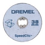 DREMEL - Ez Speedclic - Metal Cutting Wheels - 12-Pack - Ø38mm - 1,2mm