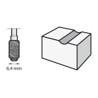 DREMEL - Sanding Band (6) - 120 Grit - Ø6.4mm (438)