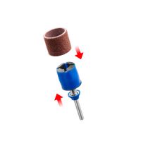 DREMEL - Ez Speedclic - Sanding Mandrel & Sanding Bands - Ø13mm (SC407)