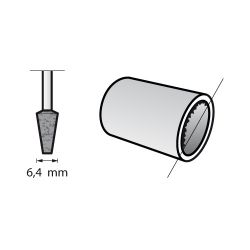 DREMEL - Meules à Rectifier (3) - Oxyde d'Aluminium Ø6.4mm (953)