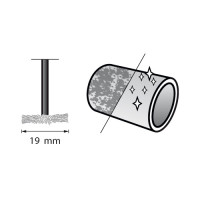 DREMEL - Brosses Acier (2) - Inoxydable - Couronne Ø19mm (530)