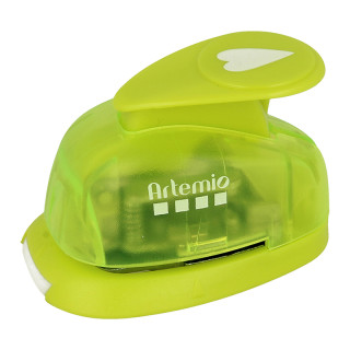 ARTEMIO - Perforatrice à Levier - XS - Coeur Folk '1' - 1.5cm