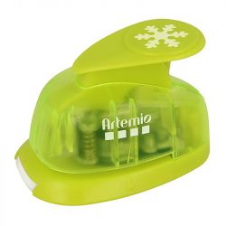 ARTEMIO - Perforatrice à Levier - XS - Flocon de Neige '3' - 1.5cm