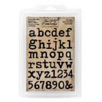 Tim Holtz® Idea-ology Stamps - Type Lower - TH93579