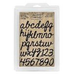 Tim Holtz® Idea-ology FOAM STAMPS, CUTOUT SCRIPT - TH93701