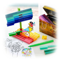 Faber-Castell - Coffre Aux Trésors - Feutres Connector 33x