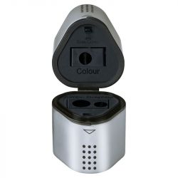 Faber-Castell - Trio - Argent - Taille Crayon - Taille-crayon Grip 2001 Trio argent