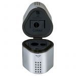 Faber-Castell - Argent - Taille Crayon - Grip - Trio Grip 2001 trio sharpening box, silver, set of 1