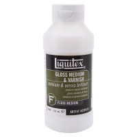 Liquitex - Fluid Medium - Gloss Medium & Varnish - 237ml