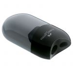 Faber-Castell - 2 Trous - Noir - Taille-Crayon - Réserve