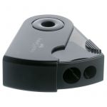 Faber-Castell - 2 Trous - Noir - Taille-Crayon - Taille-crayon 2 usages Sleeve noir