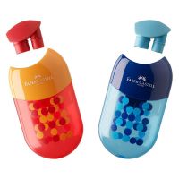 Faber-Castell - Taille-Crayon et Gomme - Bicolor