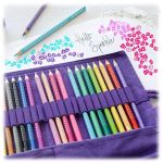 Faber-Castell - Sparkle + Accessoires - Trousse de 20 Crayons de Couleur