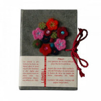 Carnet Fleuri - 10x15cm - 160P