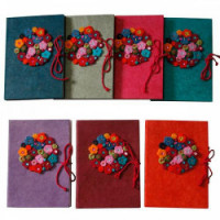 Carnet Fleuri - 15x21cm - 160P