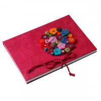 Carnet Fleuri - 15x21cm - 160P