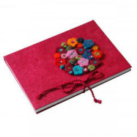 Carnet Fleuri - 15x21cm - 160P