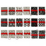 Carnet Collier - Mini - 4.5x5.5cm - Noir & Blanc